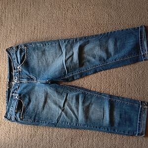 Arizona Jean Company Women's Dark Blue Ankle Jeans